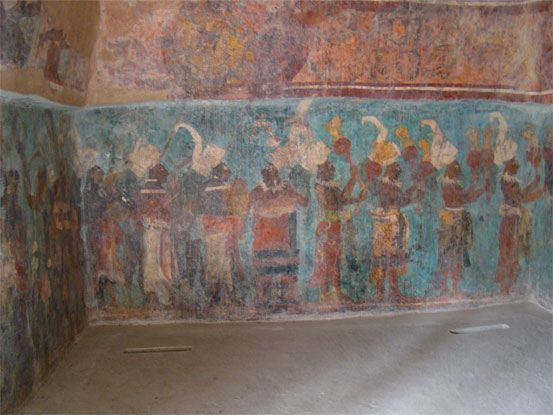 Bonampak mural